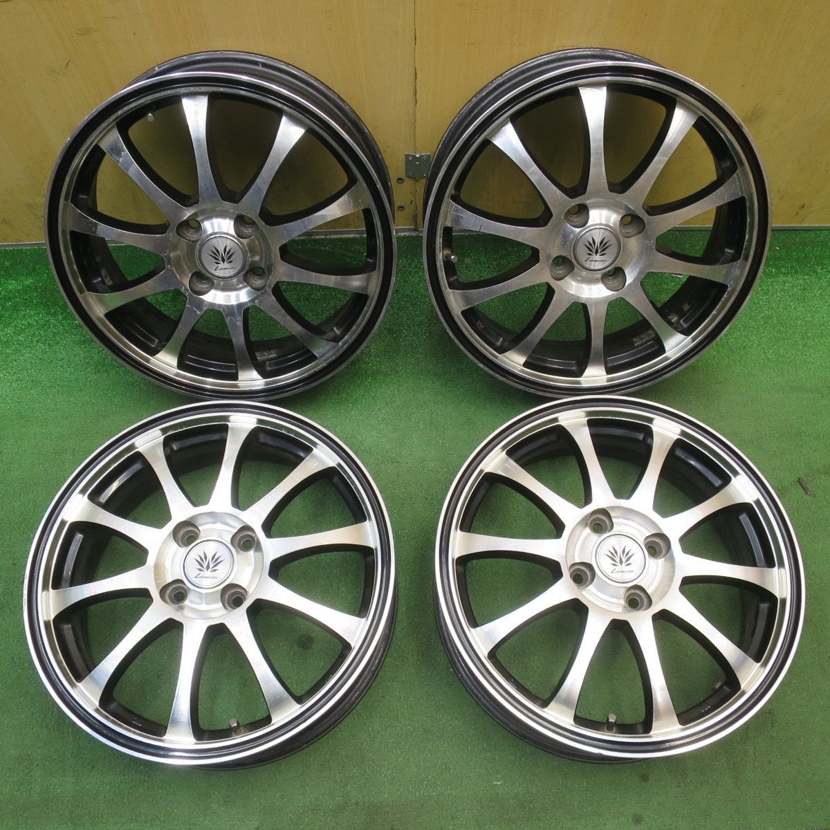 4本価格★Lehrmeister BARK Zhen 16インチ ホイール レアマイスター バルクツェン 16×5J PCD100/4H★6070814NJホ