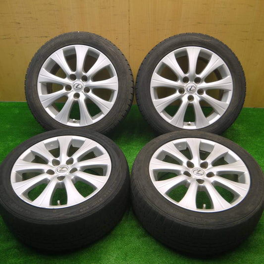 4本価格★レクサス GS 純正 225/50R17 スタッドレス ダンロップ ウインターマックス WM01 17インチ PCD114.3/5H★4080705Hス