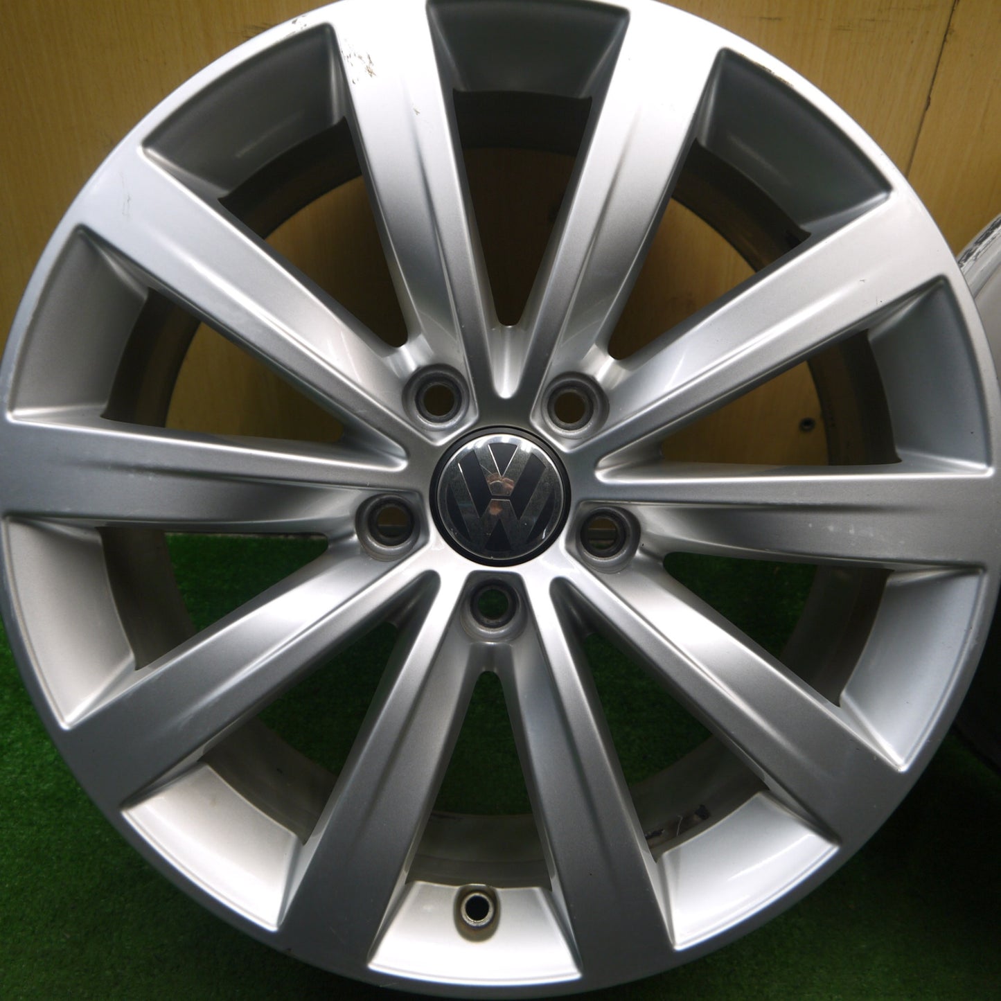 4本価格★VW ワーゲン シャラン 純正 ホイール 17インチ 17×7.0J PCD112/5H★5061701Hホ