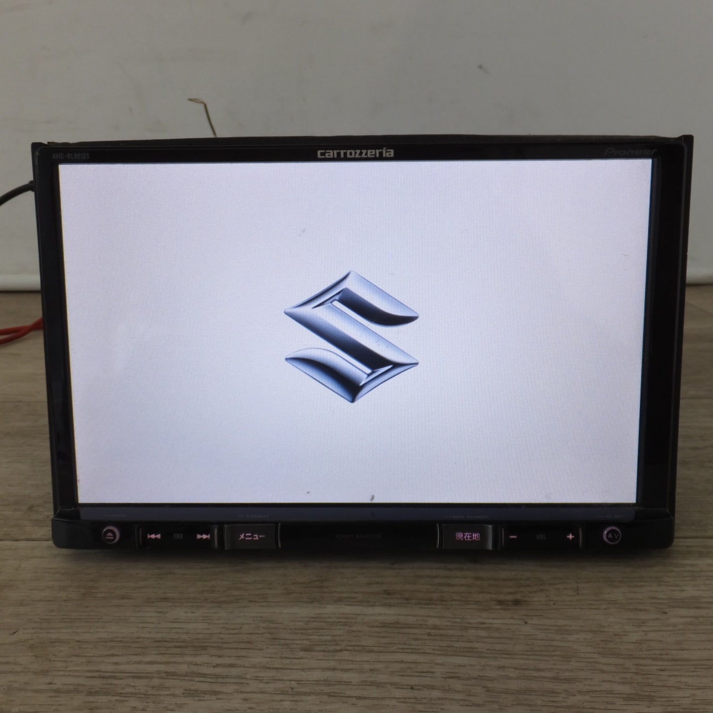 [送料無料] ★パイオニア製 スズキ 純正 AV一体型メモリーナビゲーション 楽ナビ AVIC-RL901ZS G-RL901ZS(23)★