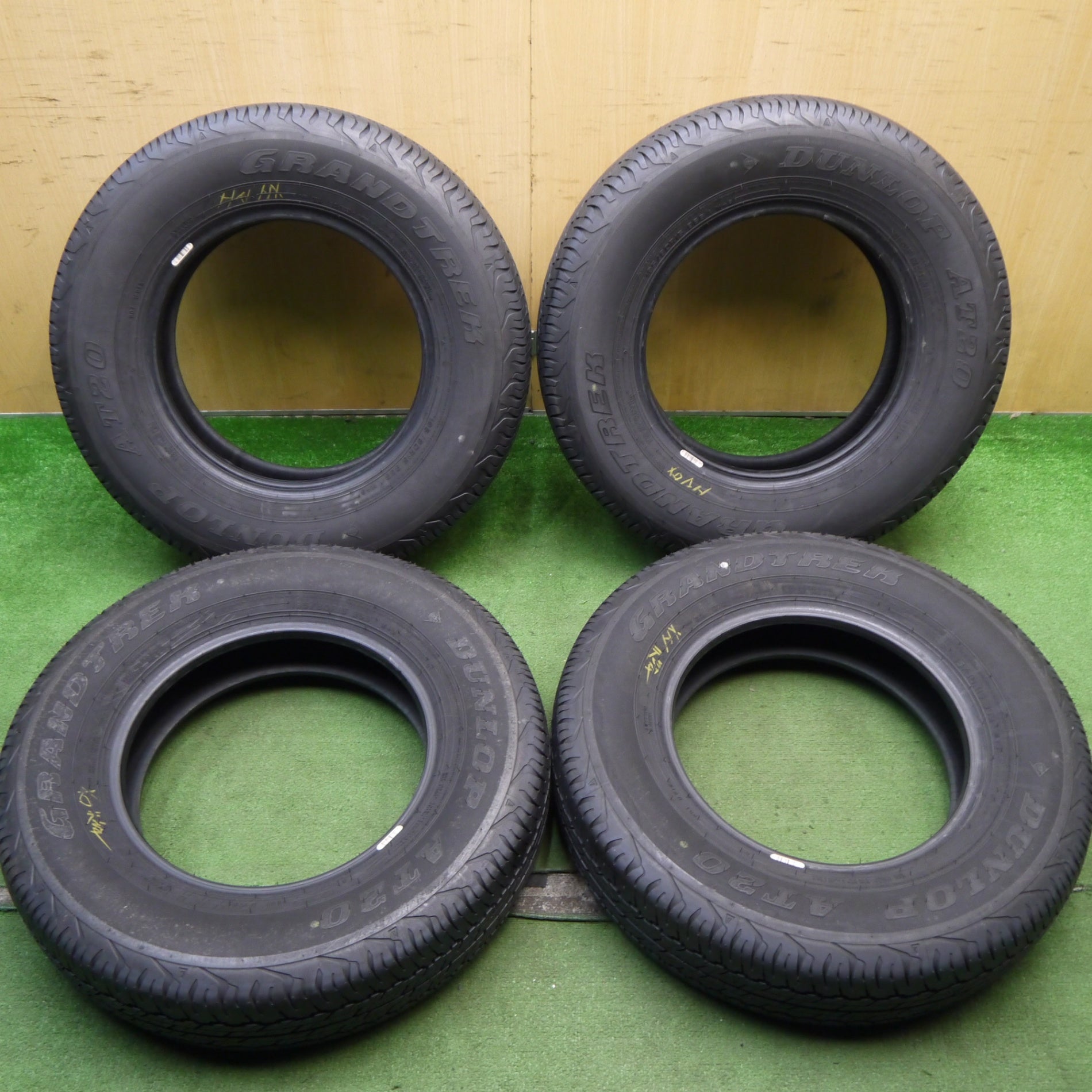 新車外し！22年☆195/80R15 ダンロップ AT20 グラントレック