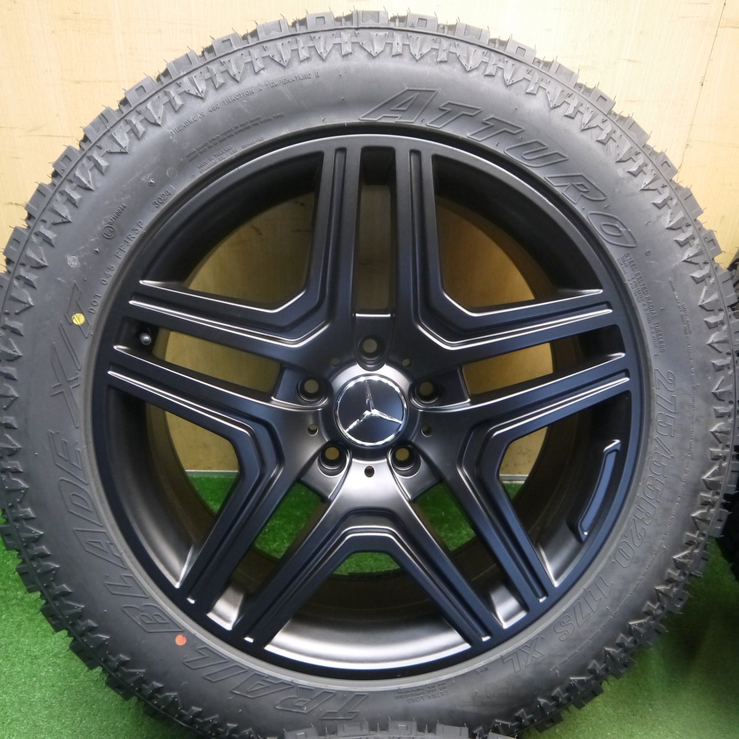 未使用！24年！付属品付き★ベンツ ゲレンデ 等 AMG 275/55R20 ATTURO TRAIL BLADE X/T 20インチ PCD130/5H★6060303KKノ