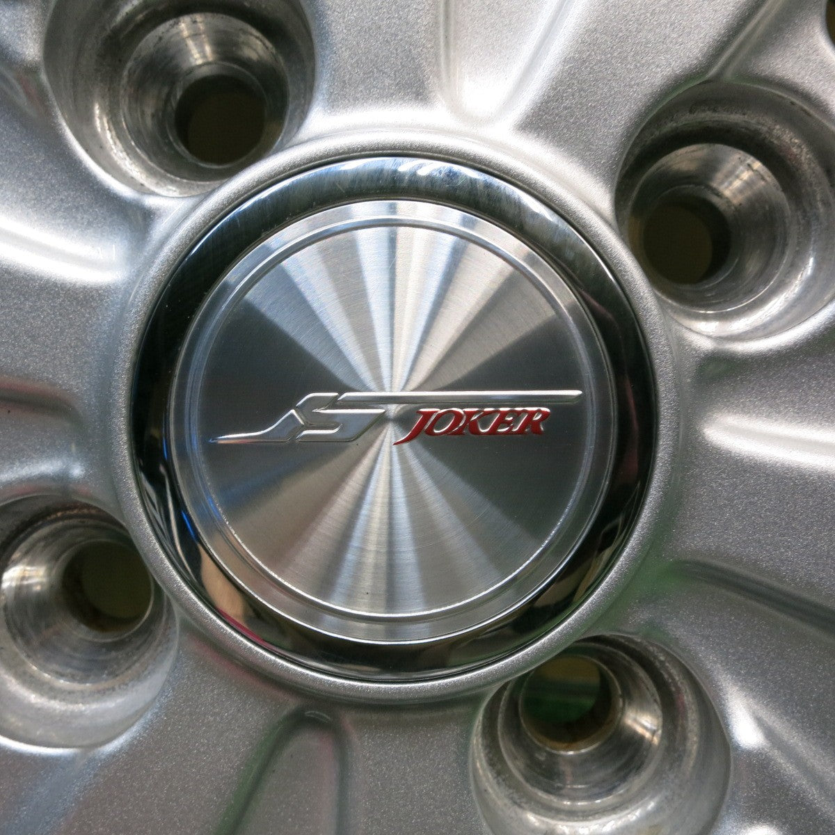 バリ溝！23年！キレイ！ほぼ10分★スタッドレス 155/65R14 アイスエスポルテ JOKER ジョーカー 14インチ PCD100/4H★5052504HAス
