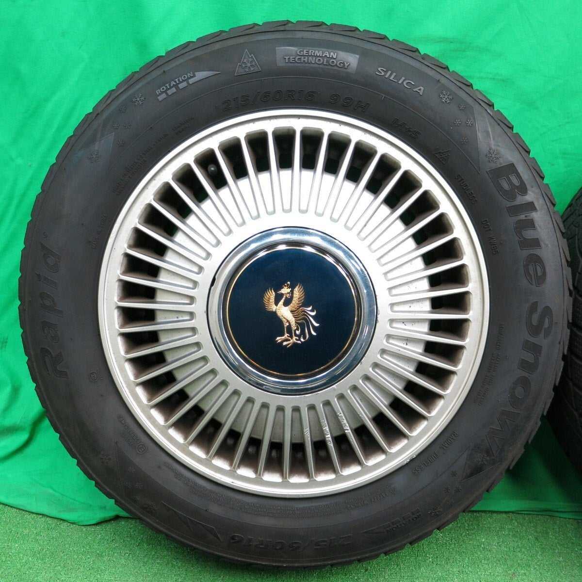 4本価格★トヨタ GZG50 センチュリー 純正 215/60R16 スタッドレス ラピッド Blue Snow 16インチ PCD114.3/5H★4042701ナス