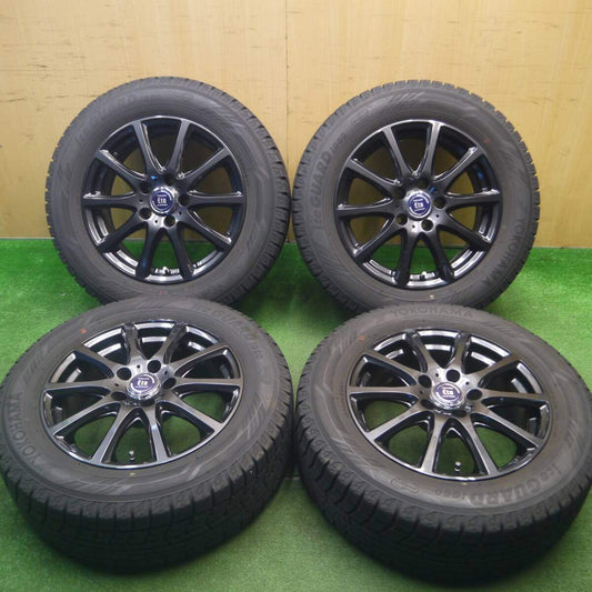 バリ溝！22年！キレイ！9.5分★スタッドレス 215/60R16 ヨコハマ アイスガード iG60 TIRADO Eta LA STRADA 16インチ PCD114.3/5H★5020510Hス