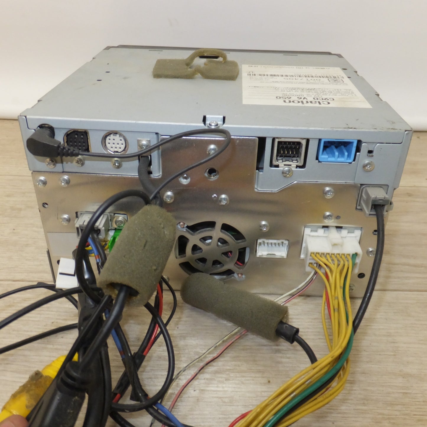 [送料無料] ★クラリオン製 マツダ 純正 カーナビゲーション C9CD V6 650[15]★