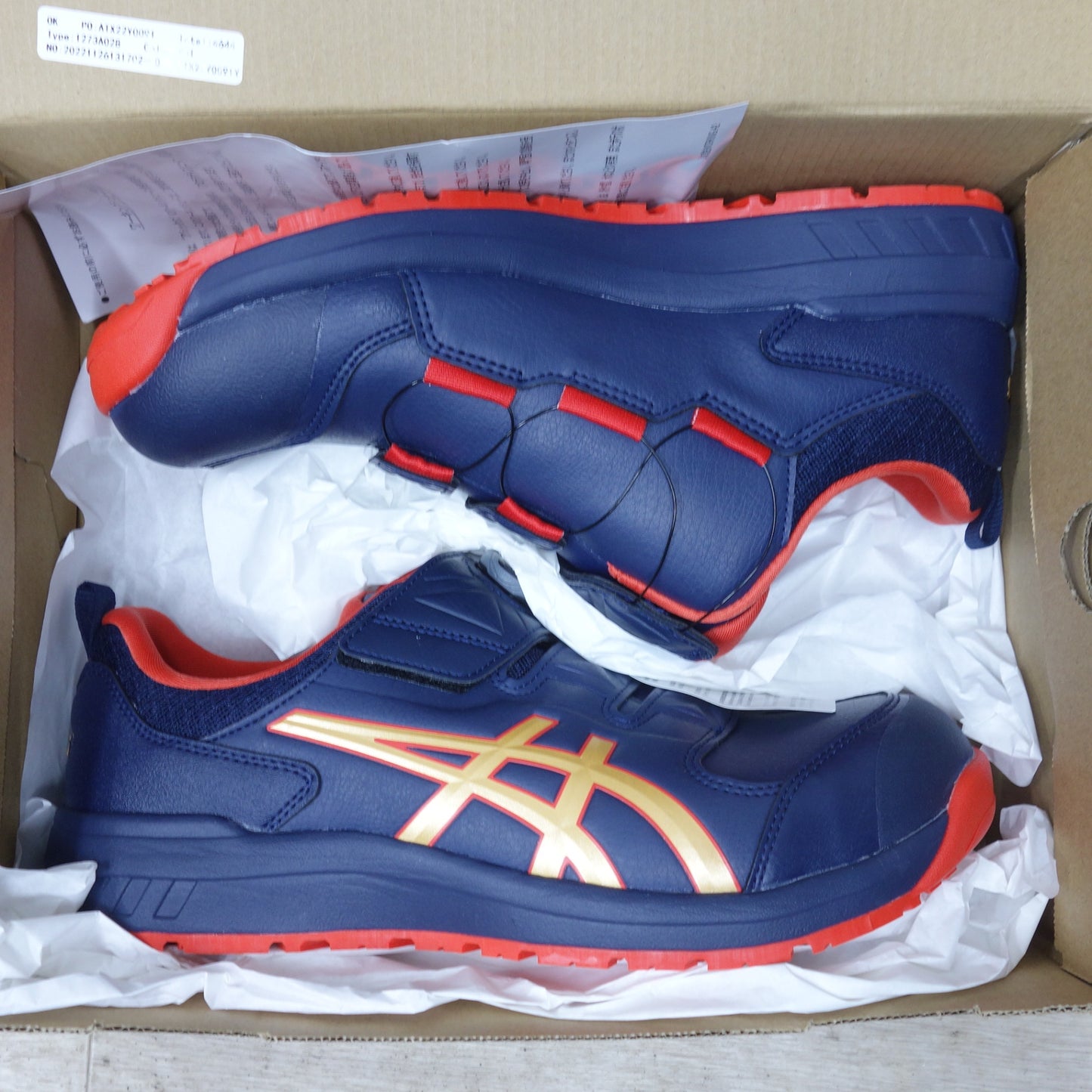 [送料無料] 未使用◆asics アシックスワーキング 安全靴 作業靴 CP307 BOA 26.5cm ワーキングシューズ◆