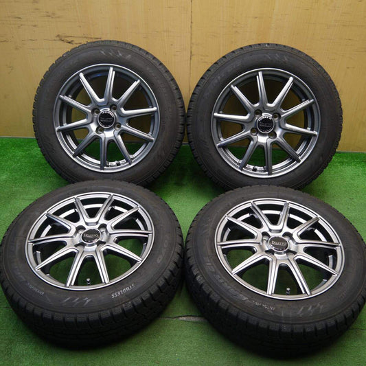 バリ溝！22年！キレイ！8.5分★スタッドレス 175/65R15 トーヨー オブザーブ ガリット GIZ DILETTO ディレット 15インチ PCD100/4H★5040701Hス