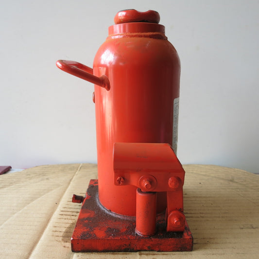 [送料無料] ◆マサダ 油圧 ジャッキ HP-15N 工具 15TON 15ton 15トン 15000kg 油圧式 オイル だるま ダルマ 車載 自動車 点検 整備 現状品⑨◆