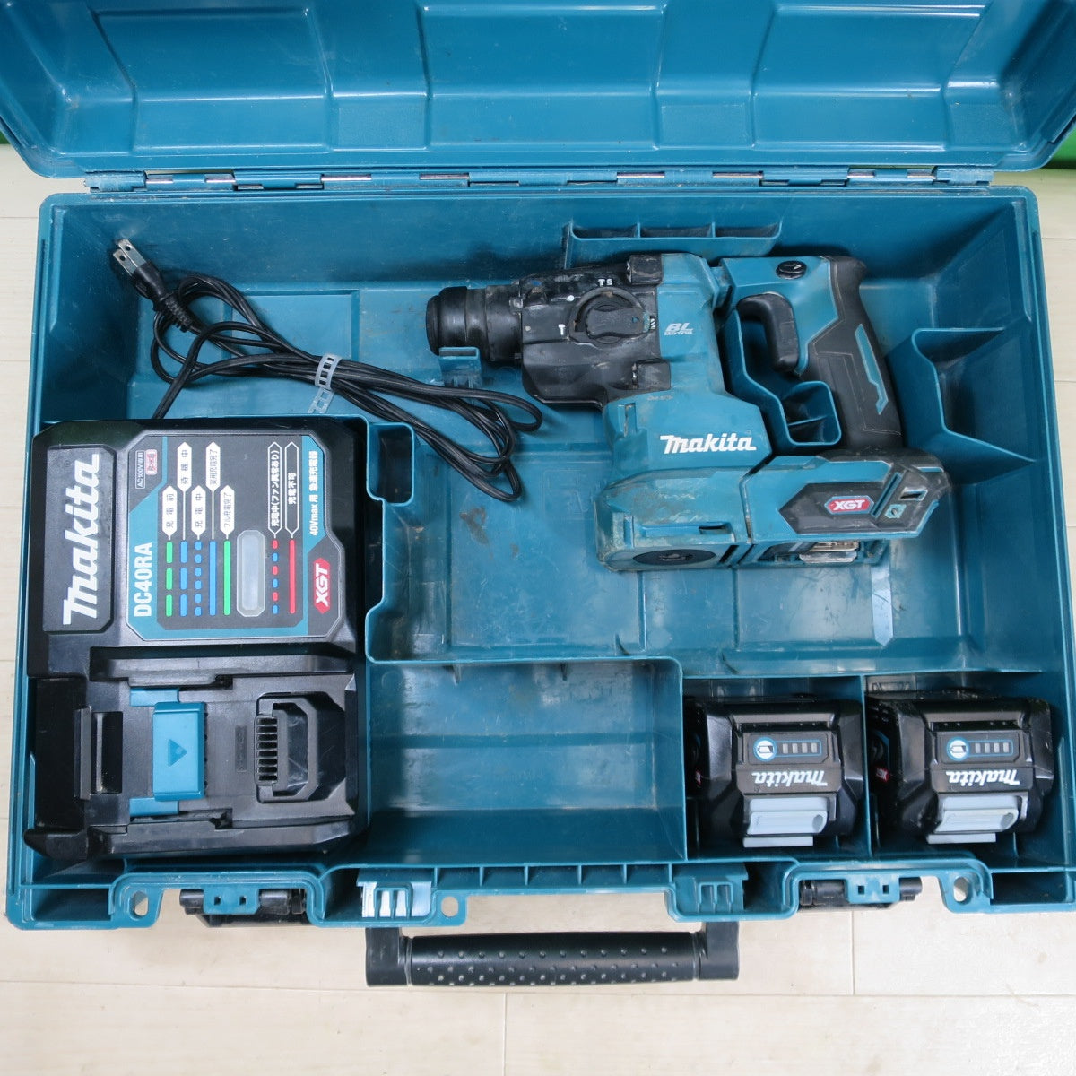 バッテリー2個☆マキタ 20mm 充電式 ハンマドリル HR010G RDX ハンマードリル 電動 工具 makita☆