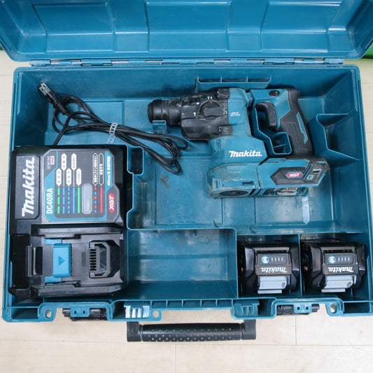 バッテリー2個☆マキタ 20mm 充電式 ハンマドリル HR010G RDX ハンマードリル 電動 工具 makita☆
