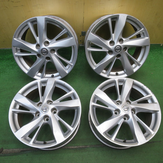 4本価格★日産 L33 ティアナ 純正 ホイール 17インチ 17×7.5J TEANA PCD114.3/5H★6070804NJホ