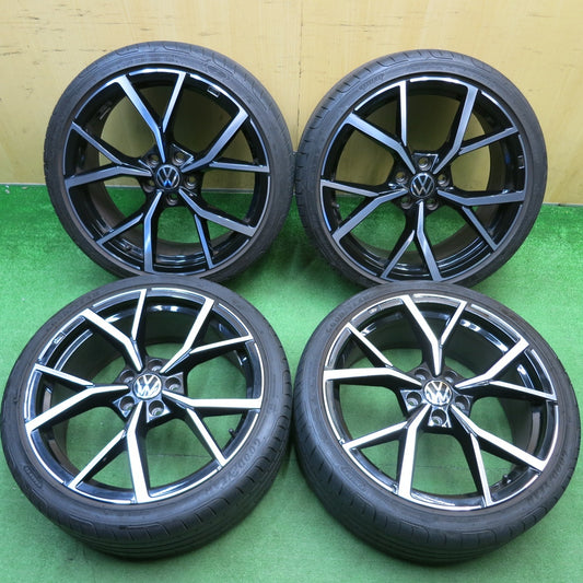 バリ溝！22年！9分★ワーゲン ゴルフ8 GTI 純正 235/35R19 グッドイヤー イーグル F1 SuperSport 19インチ PCD112/5H★6022612HAノ