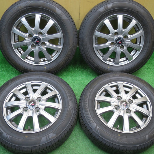 バリ溝！25年！9分★145/80R13 ブリヂストン エコピア NH200C Fang ファング 13インチ PCD100/4H★5110310NJノ