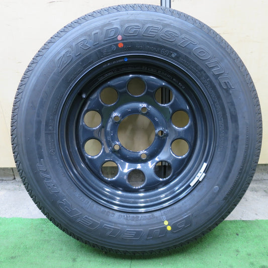 新車外し！25年！1本★スズキ ジムニー シエラ 純正 スチール 195/80R15 ブリヂストン デューラー H/L 852 15インチ スペア PCD139.7/5H★6050801ナノ