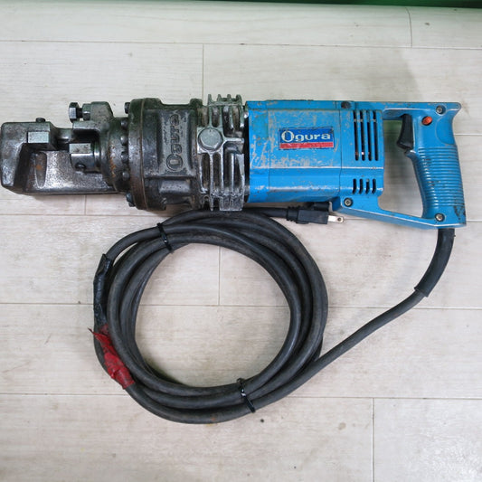 ☆Ogura オグラ 16mm 鉄筋 カッター HBC-16 油圧式 BAR CUTTER 電動 工具 切断機 コード式☆
