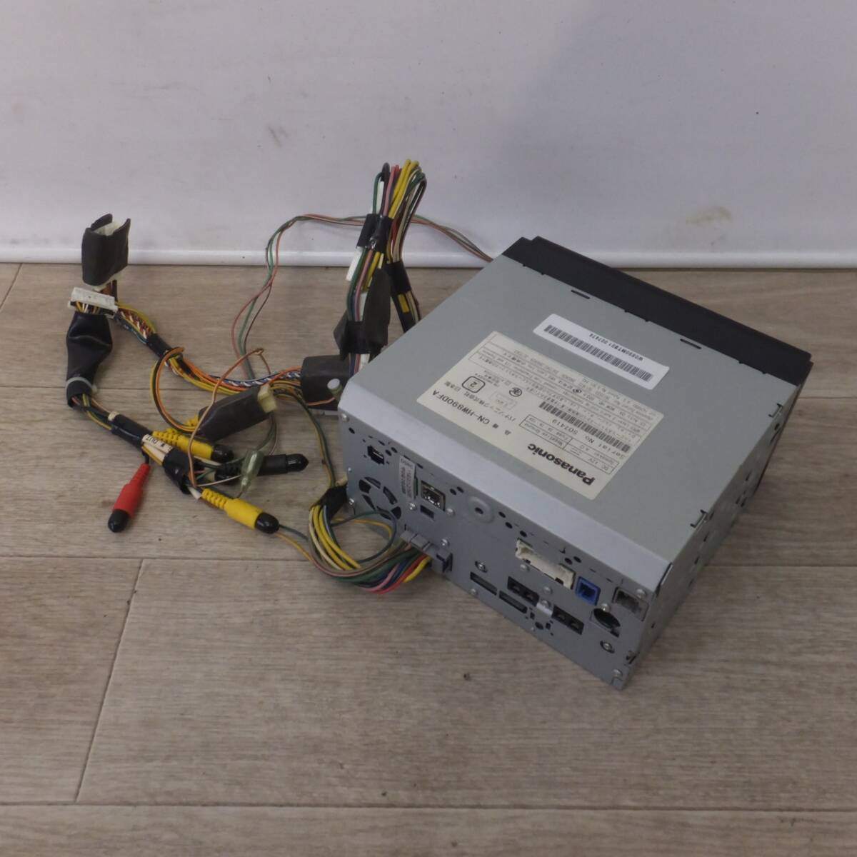 [送料無料] 現状品★パナソニック製 スバル 純正 HDDカーナビステーション Strada CN-HW890D CN-HW890DFA(31)★