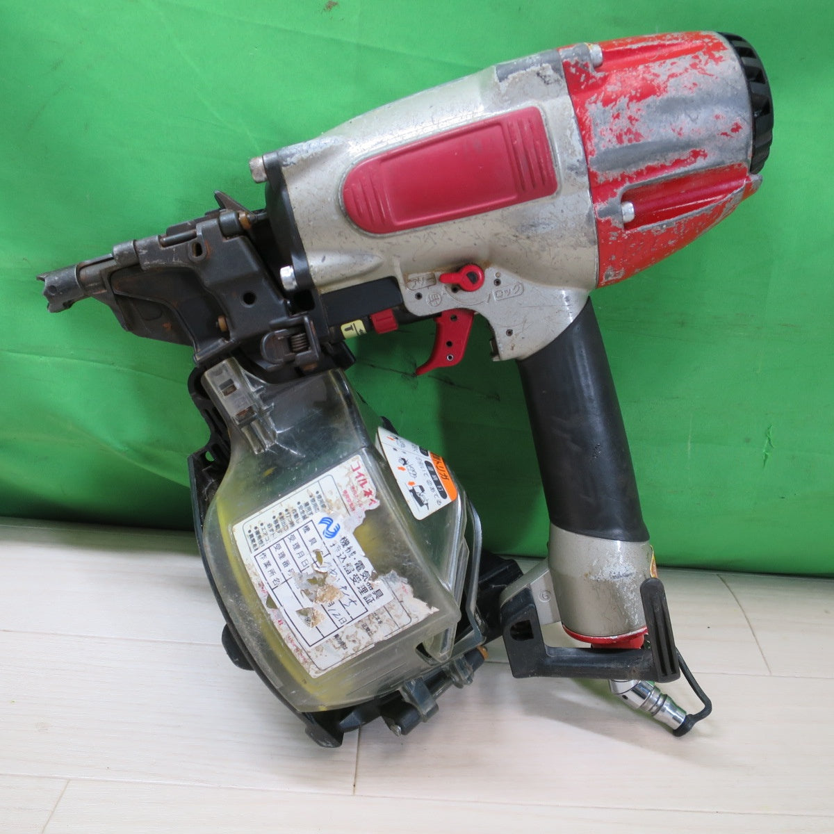 [送料無料] ☆MAX マックス 常圧 コイル ネイラ CN-450AD(FP) エアー ツール 工具 釘打機 釘打ち機 ネイル①☆