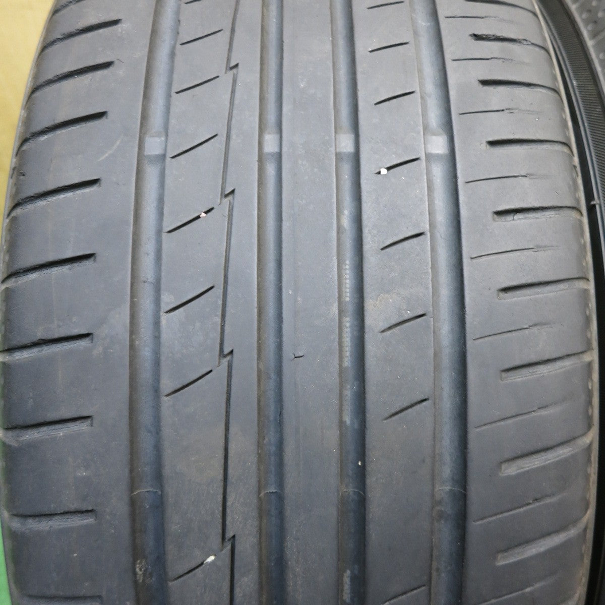 バリ溝！8.5分◎RAYS VOLK RACING CE28NF MONOBLOCK 鍛造 215/40R18 ヨコハマ BluEarth-A AE50 レイズ モノブロック 18インチ PCD100/5H◎6080403AKノ