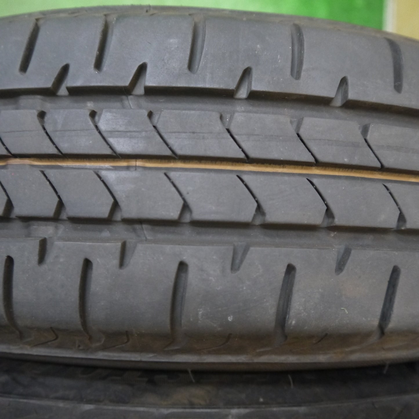 バリ溝！25年！8.5分★ダイハツ タント ミラ ムーヴ 等 純正 スチール 145/80R13 ヨコハマ BluEarth-ES ES32 13インチ PCD100/4H★6030908Hノ