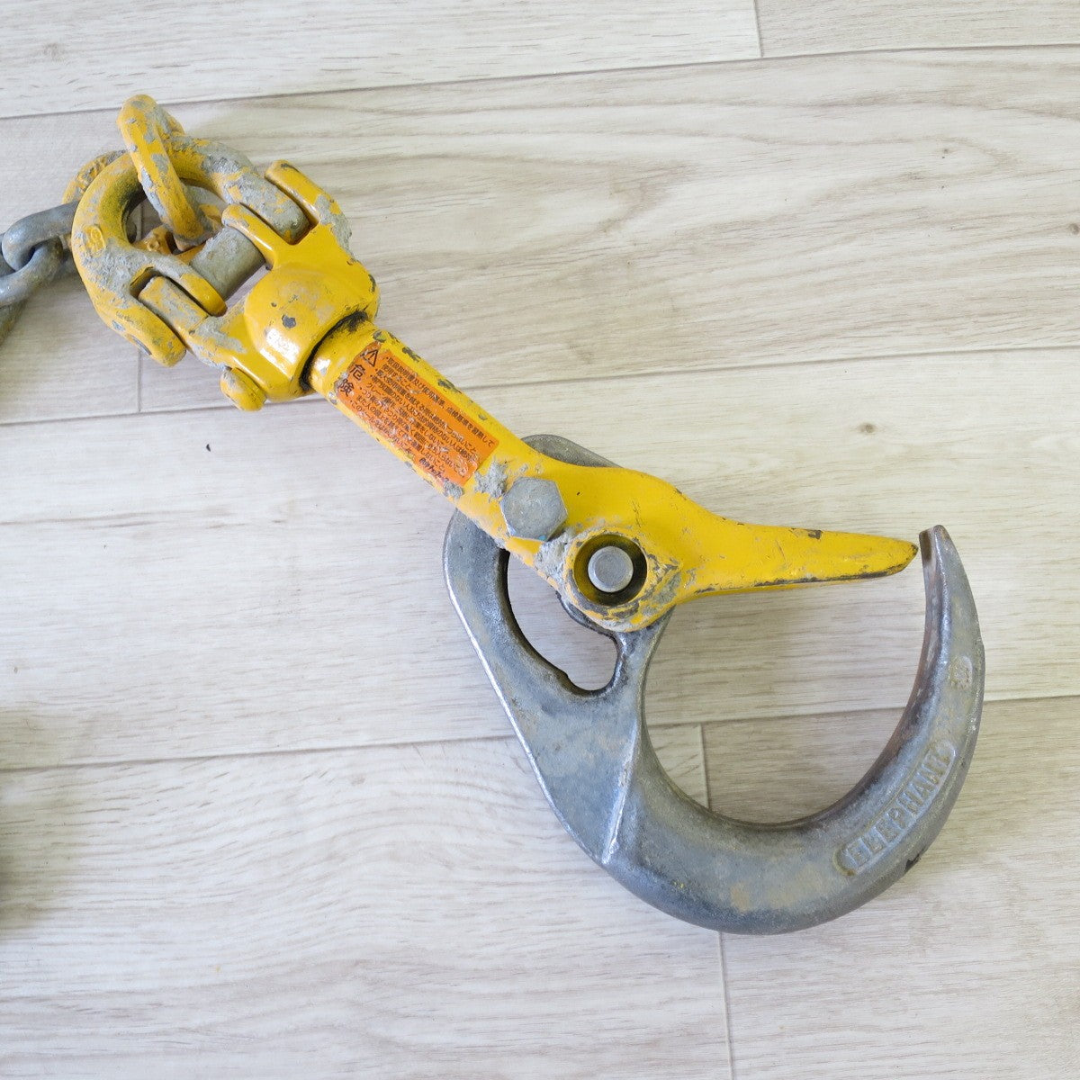 [送料無料] ◇象印 バールセッター WLL 3.2ton ELLEPHANT エレファント YOKE MFF1008-8 ATF 5/8 チェーン フック 吊り 金 具◇