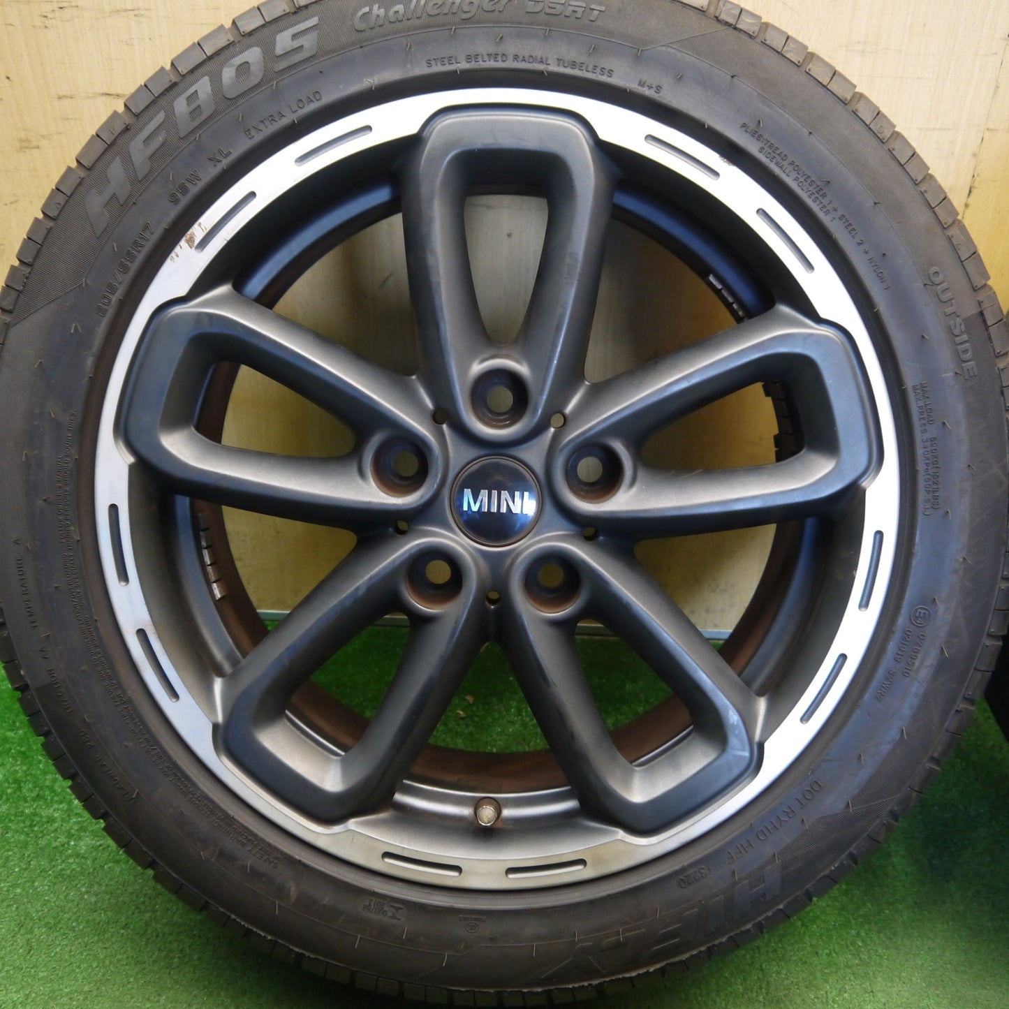 4本価格★MINI ミニ クロスオーバー 純正 205/55R17 ハイフライ HF805 17インチ PCD120/5H★6051809Hノ