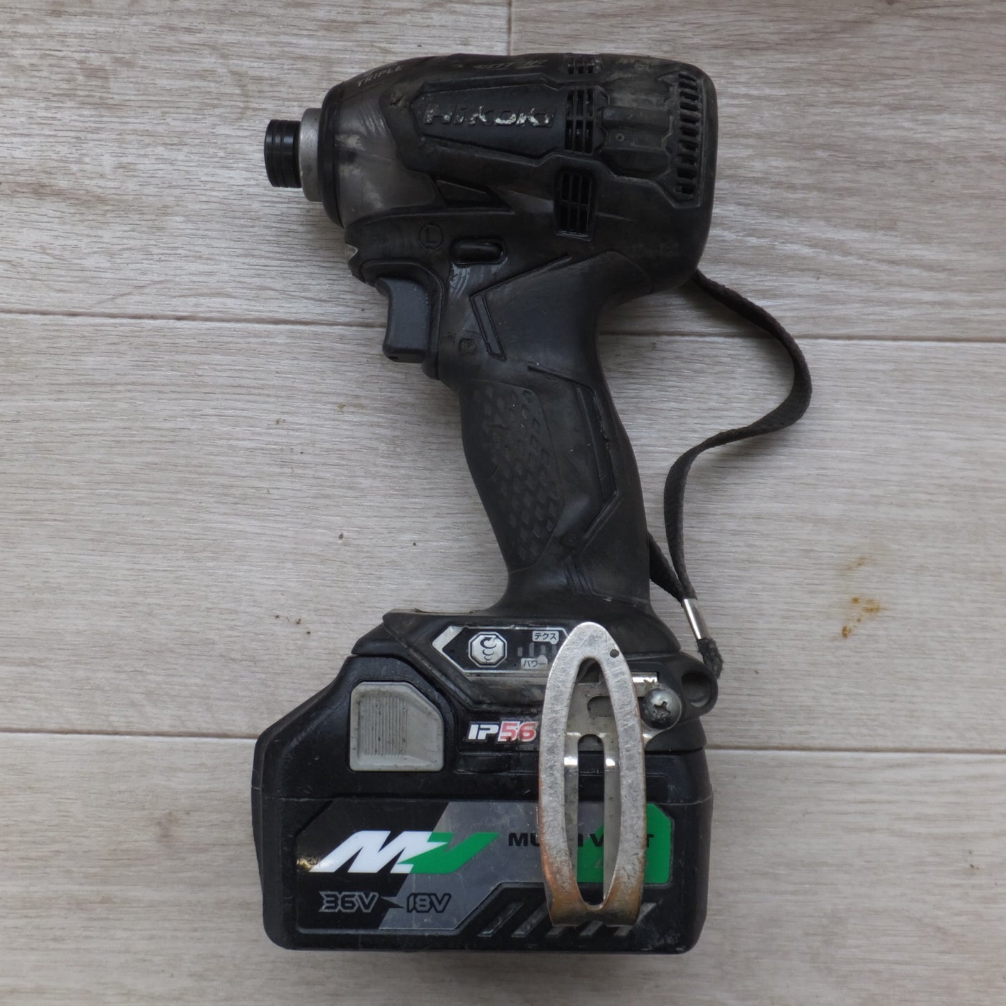 [送料無料] ★ハイコーキ HiKOKI コードレスインパクトドライバ WH18DDL2(?)　蓄電池 BSL36A18　セット★