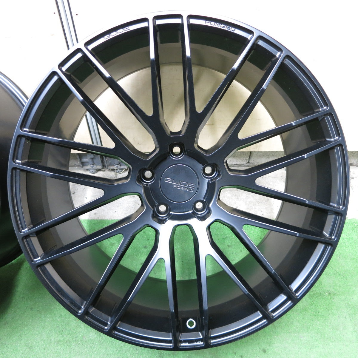 美品★ベンツ 等 GLIDE FORGED 社外 アルミ ホイール 22インチ 22×10.5J PCD130/5H★5110502ナホ
