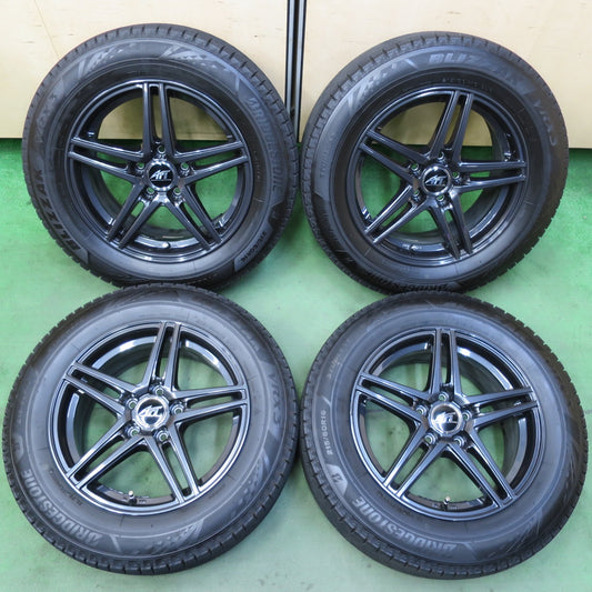 バリ溝！23年！キレイ！9.5分★アウディ A3 VW パサート 等 AFT ZINC 215/60R16 スタッドレス ブリヂストン ブリザック VRX3 16インチ PCD112/5H★5092010イス