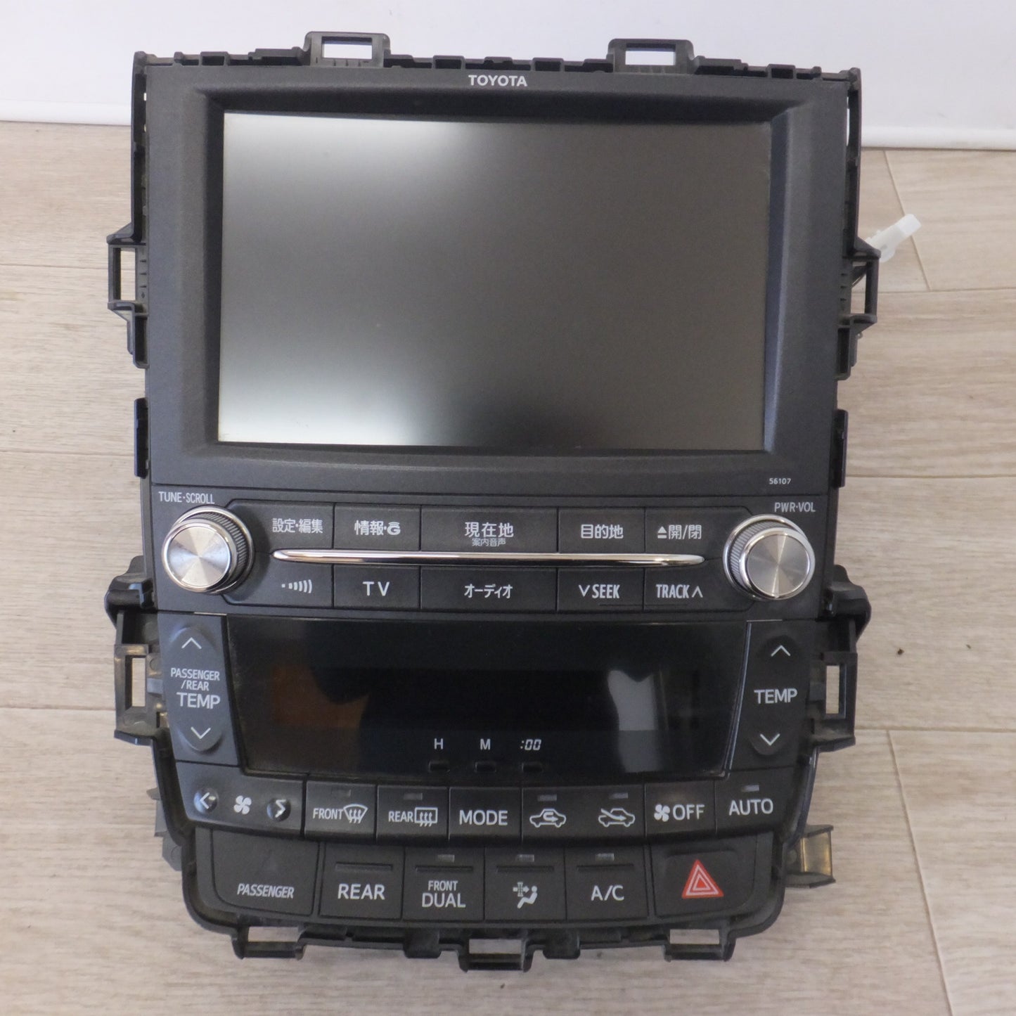 [送料無料] ★パナソニック製 トヨタ 純正 HDDナビ カーオーディオ 86100-58102　アルファード ヴェルファイア 20系[17]★