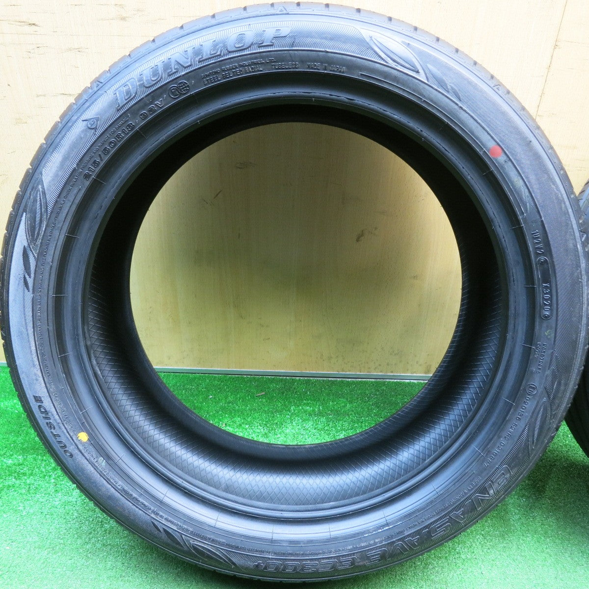 新車外し★215/50R18 ダンロップ エナセーブ EC300+ タイヤ 18インチ ヤリスクロス CX-3 等★6012511HAノタ