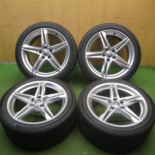 *送料無料* キレイ★アウディ A5 純正 245/40R18 スタッドレス コンチネンタル バイキング コンタクト7 18インチ PCD112/5H★4061904Hノ
