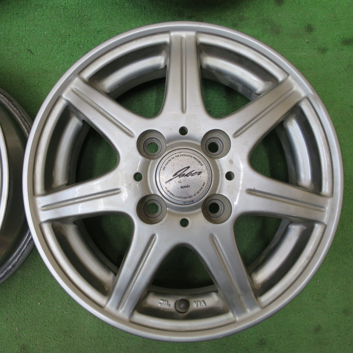4本価格★JOKER weds 13インチ ホイール ジョーカー ウェッズ 13×4J PCD100/4H★6062901NGホ