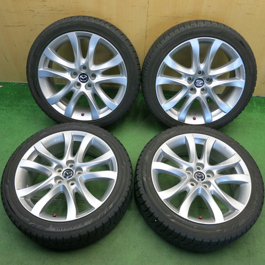 4本価格★マツダ GJ アテンザ 純正 225/45R19 スタッドレス ヨコハマ アイスガード iG60 19インチ PCD114.3/5H★6051411HAス