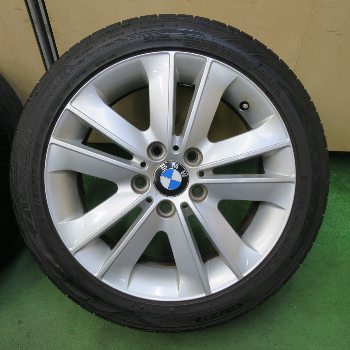 キレイ！21年★BMW 1シリーズ E87 3シリーズ 等 純正 205/50R17 ファルケン ZIEX ZE914 ECORUN 17インチ PCD120/5H★5081304TTノ