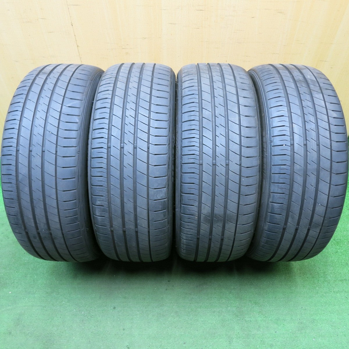 4本価格★LEONIS UC 225/45R19 ダンロップ LE MANS V レオニス ルマン5 19インチ PCD114.3/5H★5062107HAノ