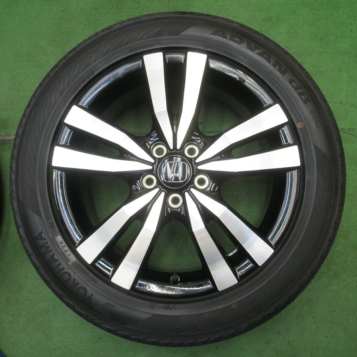 新車外し！26年◎ホンダ ZR-V 純正 225/55R18 ヨコハマ アドバン dB V552 18インチ ZRV PCD114.3/5H◎6071803NJノ