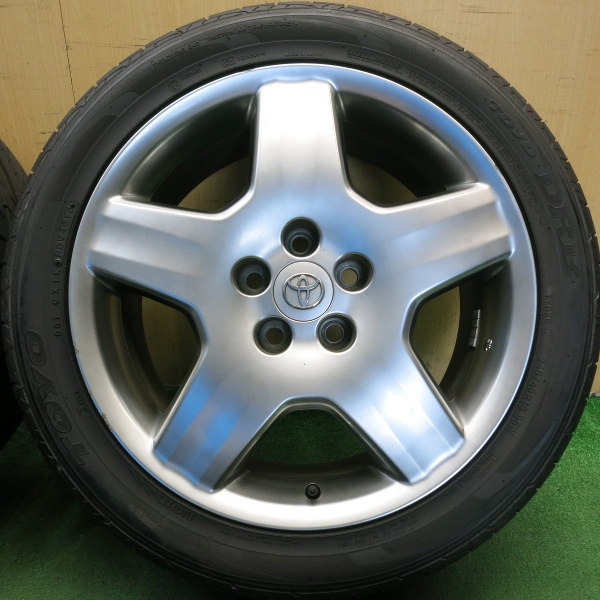バリ溝！9分◎トヨタ 30 セルシオ 純正 245/45R18 トーヨー DRB 18インチ PCD114.3/5H◎6070504HAノ