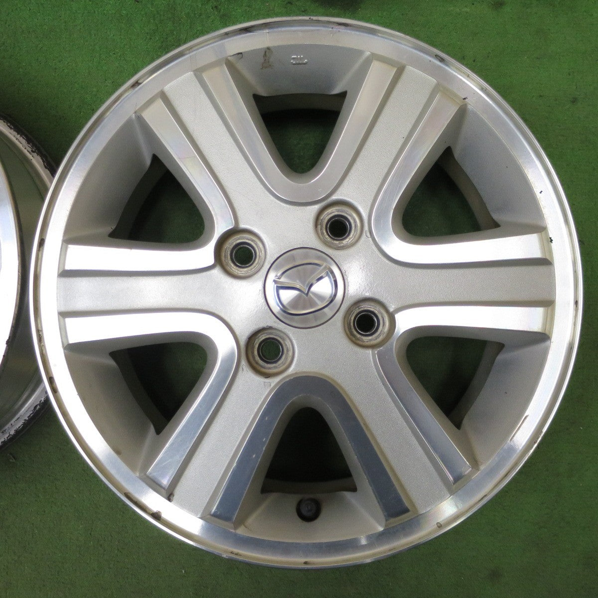 4本価格★マツダ スクラム ワゴン スズキ エブリイ ワゴン 純正 ホイール 14インチ 14×4.5J PCD100/4H★6061604NGホ