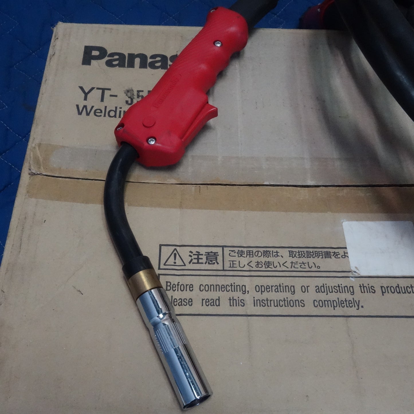 [送料無料] 未使用☆Panasonic CO2/MAG 溶接 トーチ YT-35DSM4  パナソニック YT-DS4シリーズ☆