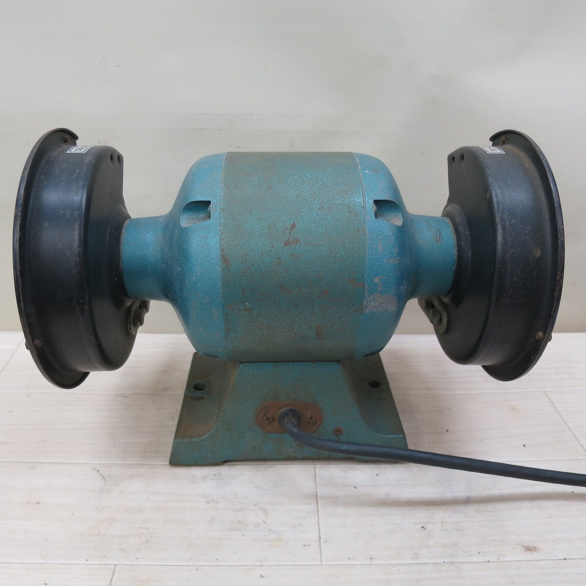 ☆東芝 150mm ベンチ グラインダー BG-150 電動 工具 研摩 研磨 機 両頭 芝浦 TOSHIBA☆