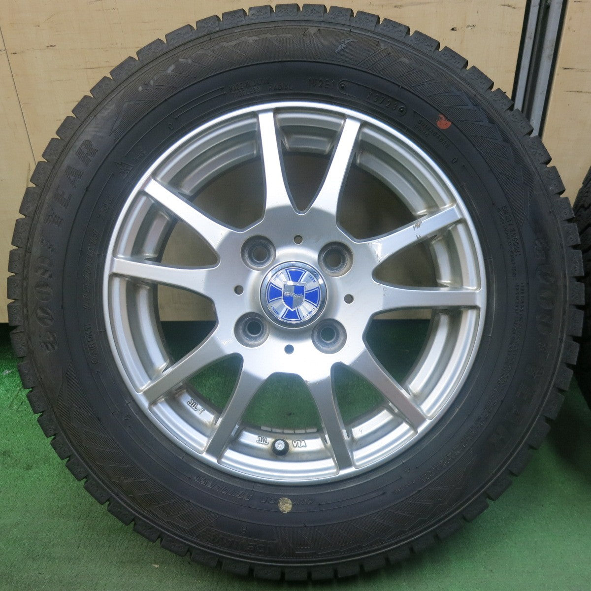 4本価格！23年★スタッドレス 145/80R13 グッドイヤー アイスナビ8 GMach 13インチ PCD100/4H★5120102SKス