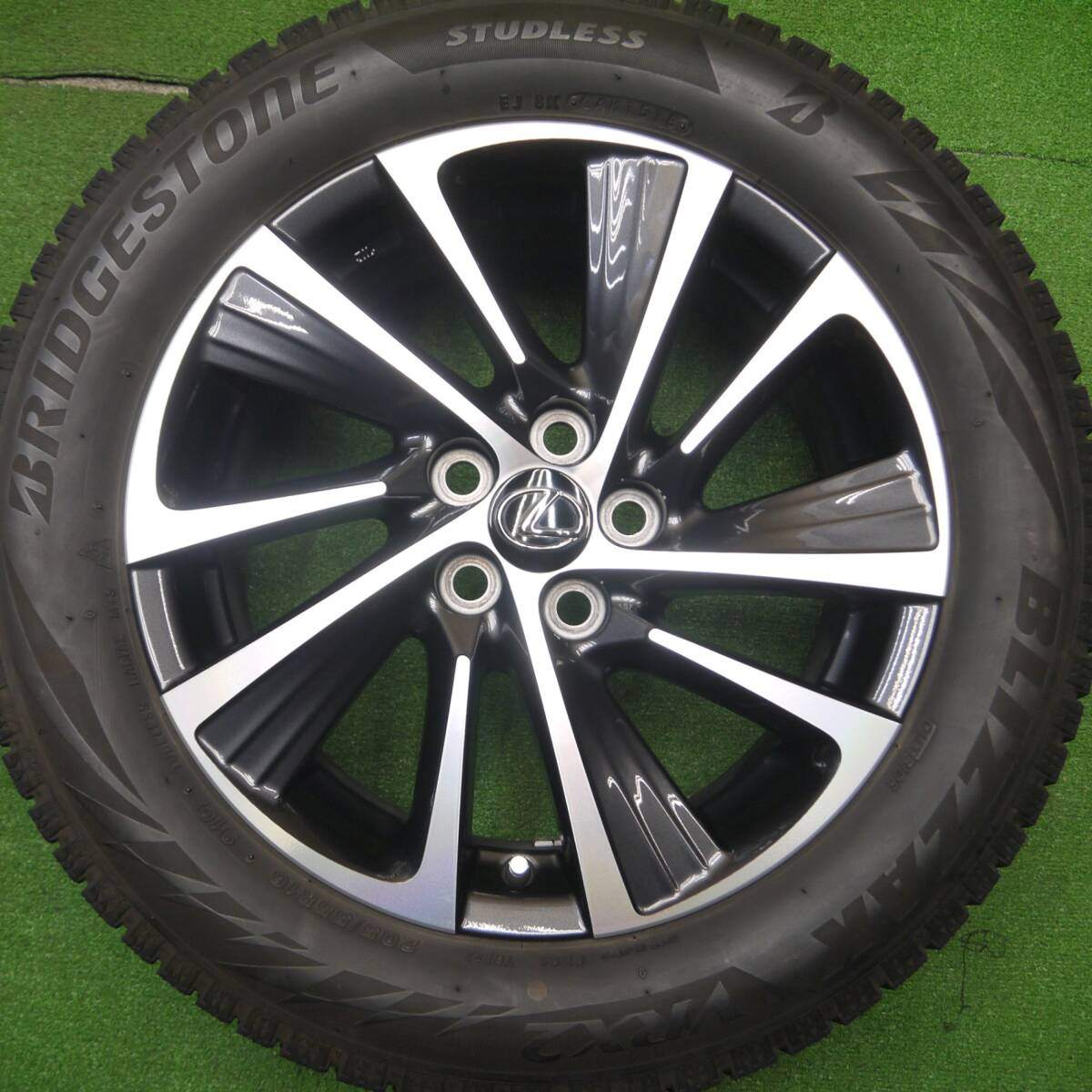 キレイ★レクサス CT 純正 205/55R16 スタッドレス ブリヂストン ブリザック VRX2 16インチ PCD100/5H★4121108Hス