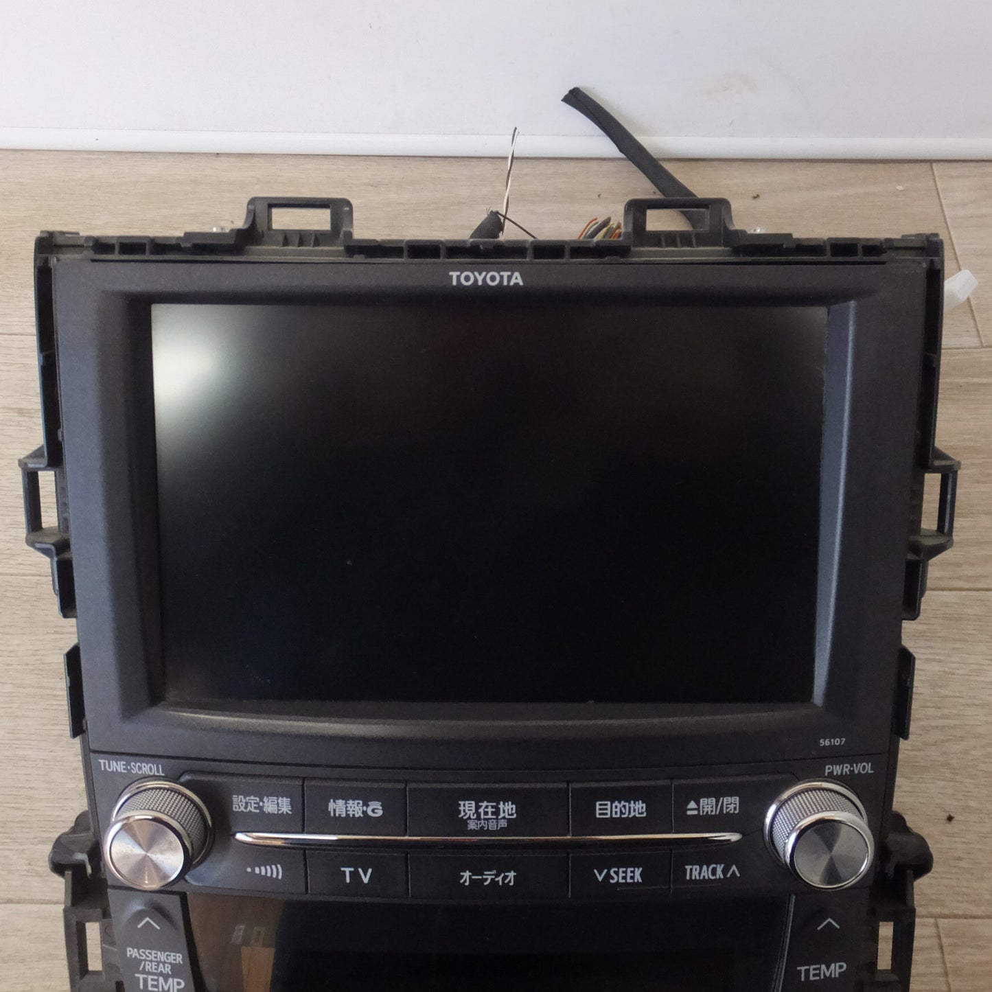 [送料無料] ★パナソニック製 トヨタ 純正 HDDナビ カーオーディオ 86100-58102　アルファード ヴェルファイア 20系[17]★