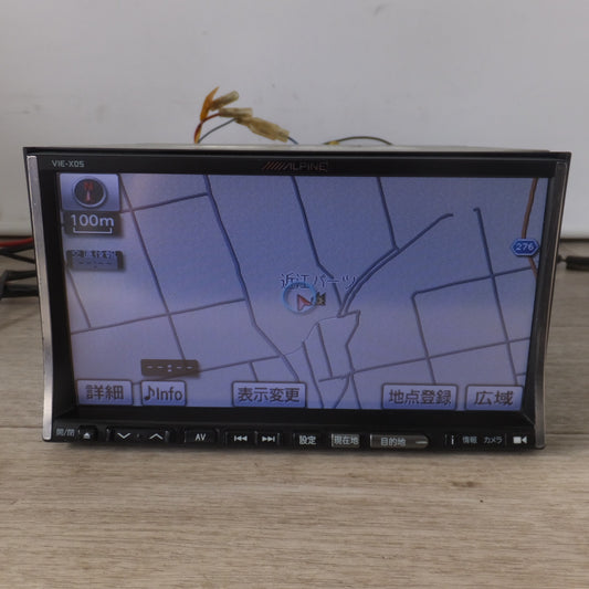 [送料無料] ★アルパイン ALPINE 7型ワイドカーナビゲーションシステム VIE-X05[48]★