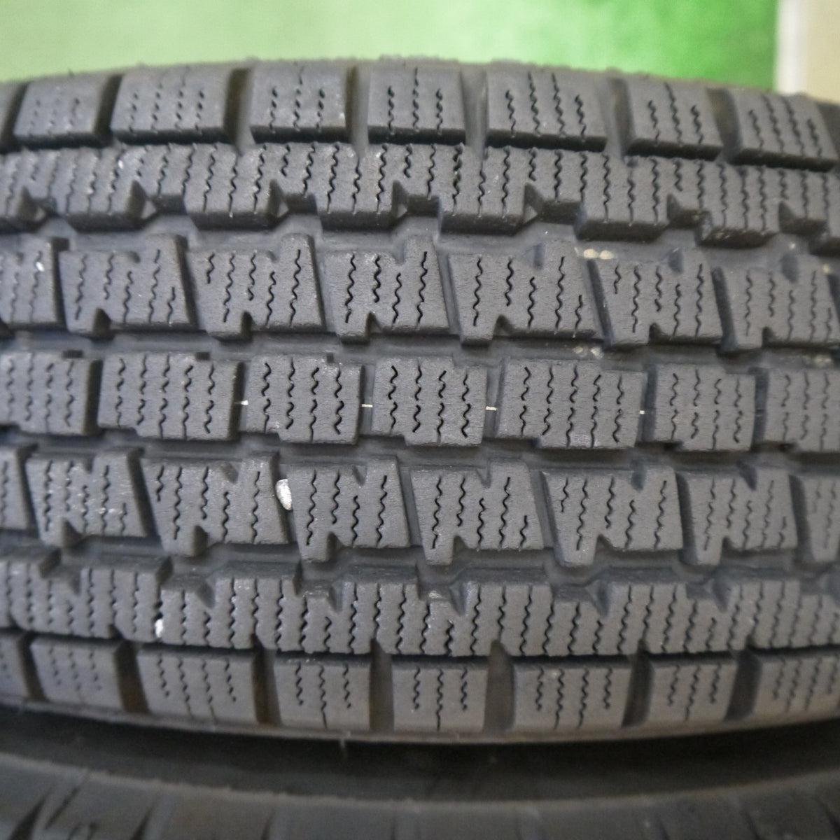 バリ溝！25年！キレイ！9分◎スタッドレス 145/80R12 80/78N ブリヂストン W300 スチール ホイール 12インチ PCD100/4H◎6090203Hス