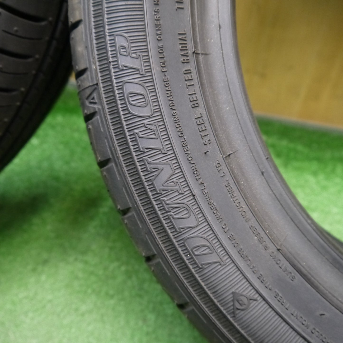 新車外し！24年！2本★165/60R15 ダンロップ エナセーブ EC300+ タイヤ 15インチ ハスラー タフト キャスト フレアクロスオーバー デリカミニ ソリオ デリカD:2 等★6050809Hノタ