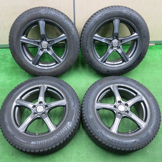 [送料無料] バリ溝！キレイ！9分★スタッドレス 225/60R18 ブリヂストン ブリザック DM-V3 TOPRUN トップラン 18インチ PCD114.3/5H★4120617TNス