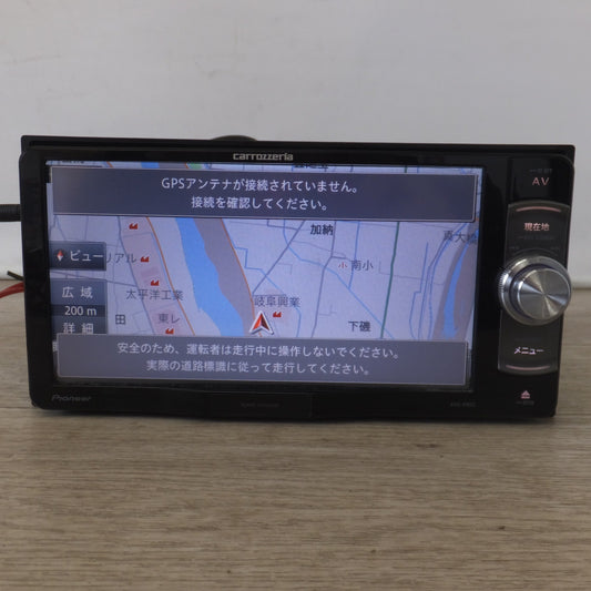 [送料無料] 現状品★カロッツェリア carrozzeria AV一体型メモリーナビゲーション 楽ナビ AVIC-RW03(100)★