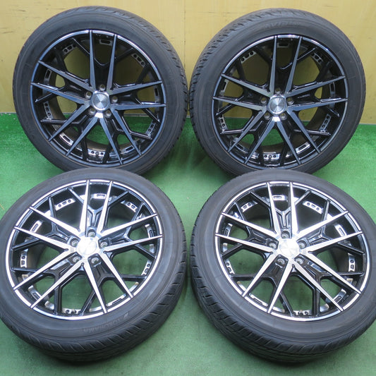 バリ溝！キレイ！9.5分◎ROWEN Flamme RRS001 245/45R20 ヨコハマ AVID ENVigor ロエン フレイム 20インチ PCD114.3/5H◎6063003NJノ